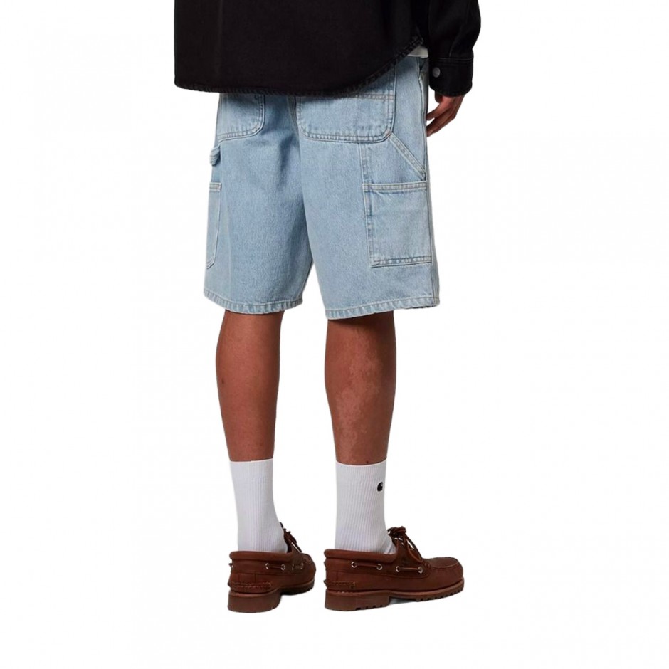 Ανδρική Βερμούδα Τζιν Μπλε - Carhartt WIP Single Knee
