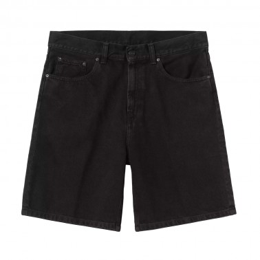 Ανδρική Βερμούδα Τζιν Μαύρη - Carhartt WIP Nolan