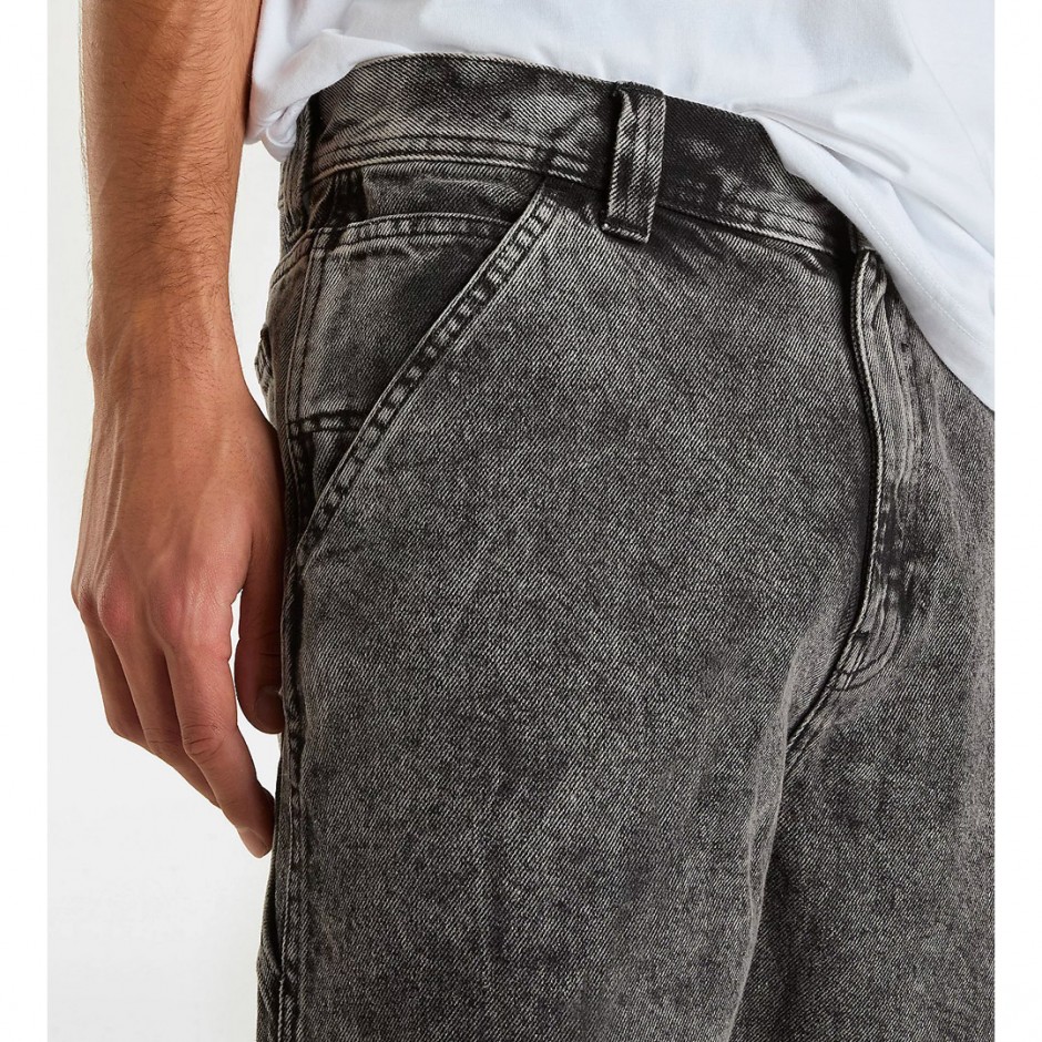 Ανδρική Βερμούδα Τζιν Γκρι - Vans Drill Chore Loose Denim