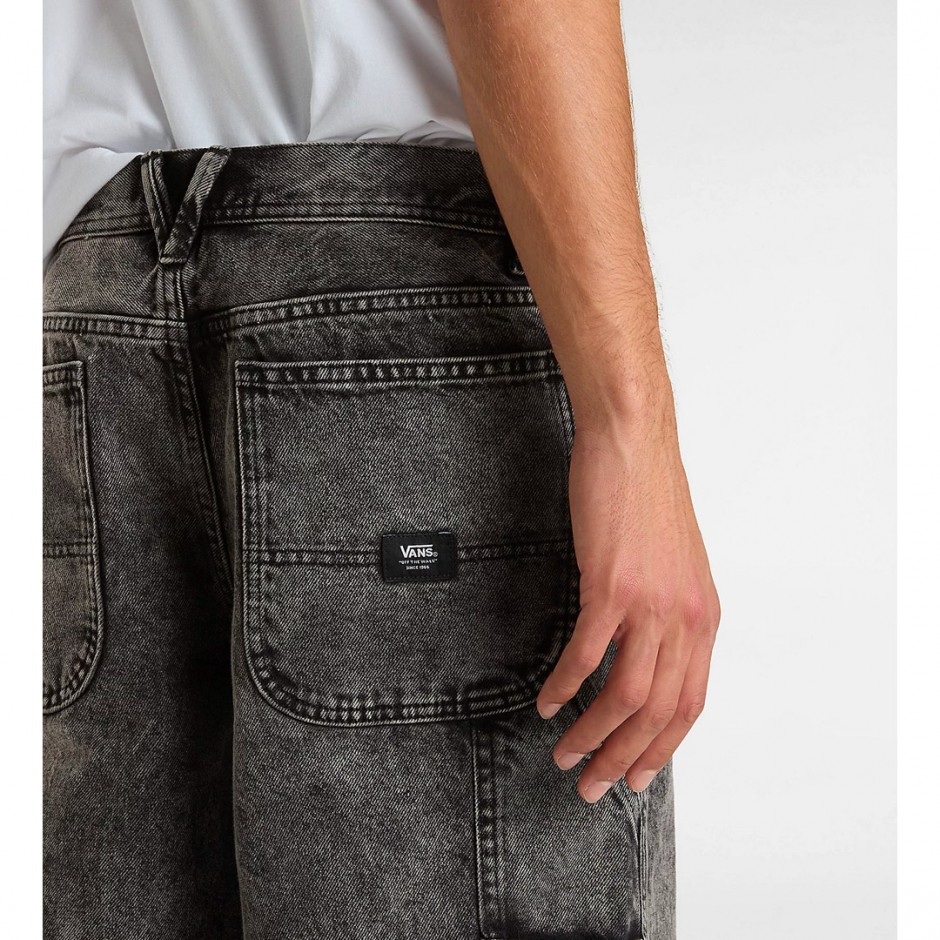 Ανδρική Βερμούδα Τζιν Γκρι - Vans Drill Chore Loose Denim