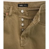 Men's Denim Shorts Κhaki - Vans Premium Check-5 Baggy Denim  Image 1