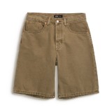 Men's Denim Shorts Κhaki - Vans Premium Check-5 Baggy Denim  Image 