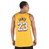NIKE NBA SWINGMAN JERSEY LEBRON JAMES LAKERS - CITY EDITION AV4646-729 Κίτρινο