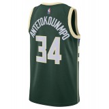 Ανδρική Εμφάνιση NBA Πράσινη - Nike Milwaukee Bucks Icon Edition 2022/23 Εικόνα 0