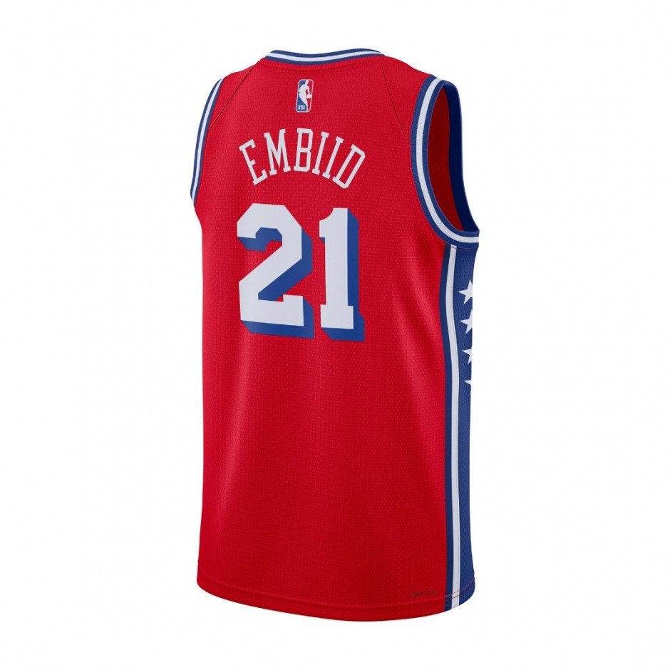 Ανδρική Εμφάνιση NBA Κόκκινη - Jordan Philadelphia 76ers Statement Edition