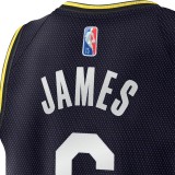 NIKE LEBRON JAMES LAKERS DH8060-010 Black Image 1