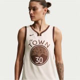 Ανδρική Εμφάνιση NBA Λευκή - Nike Stephen Curry Golden State Warriors City Edition 2025/26 Εικόνα 3