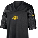 NBA Men's Jersey Black - Nike Los Angeles Lakers Courtside Image 1