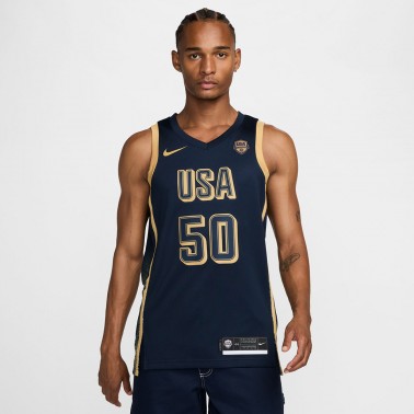 Ανδρική Εμφάνιση Μπάσκετ Μπλε - Nike USAB Limited