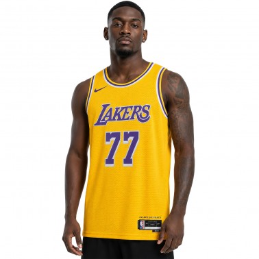 Men's NBA Jersey Yellow - Nike Luka Dončić Los Angeles Lakers Icon Edition 2022/23
