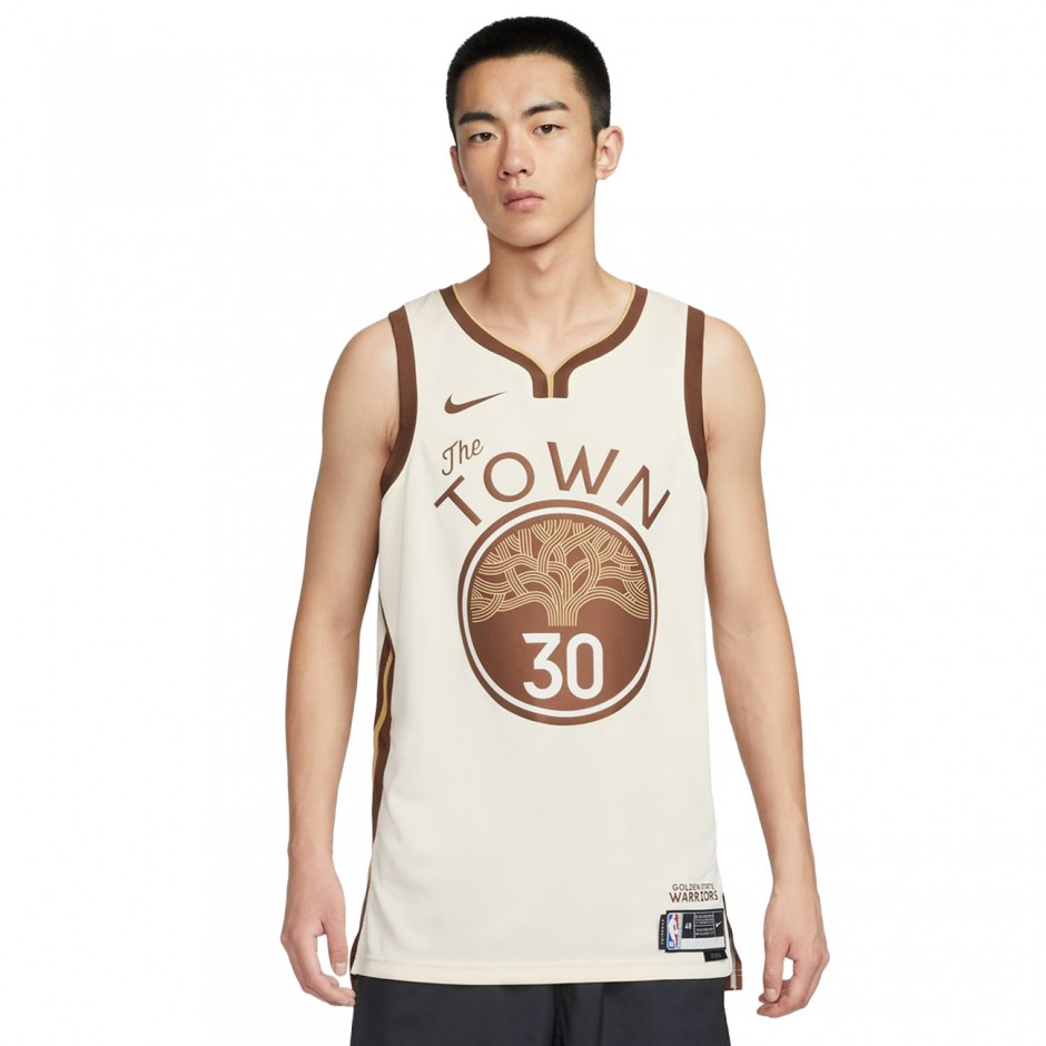 Ανδρική Εμφάνιση NBA Λευκή - Nike Stephen Curry Golden State Warriors City Edition 2025/26