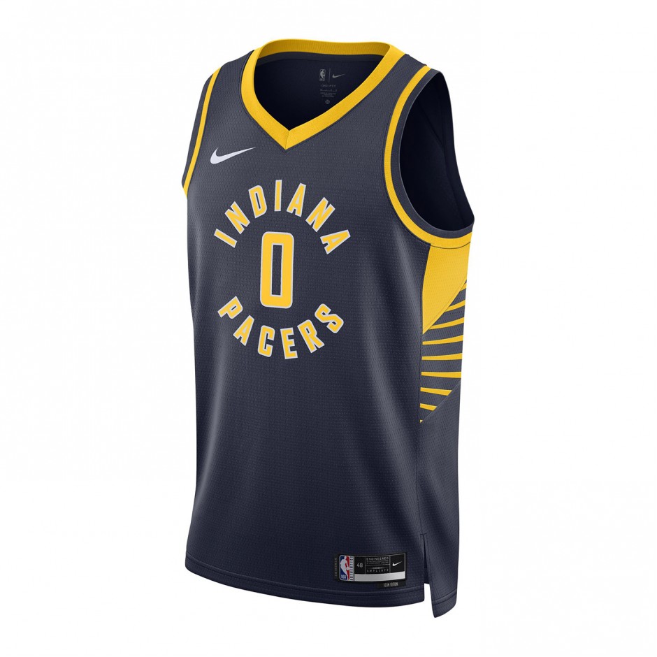 Ανδρική Εμφάνιση NBA Μπλε - Nike Indiana Pacers Icon Edition 2022/23