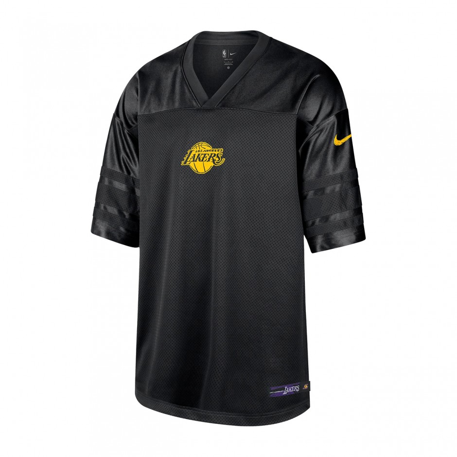 NBA Men's Jersey Black - Nike Los Angeles Lakers Courtside