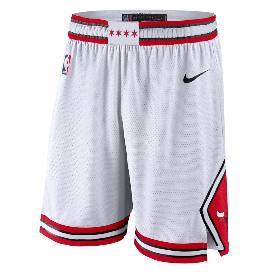 NIKE CHI N MK SWGMN SHORT HOME18  AJ5592-100 White