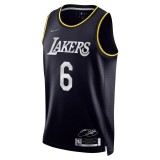 NIKE LEBRON JAMES LAKERS DH8060-010 Black Image 