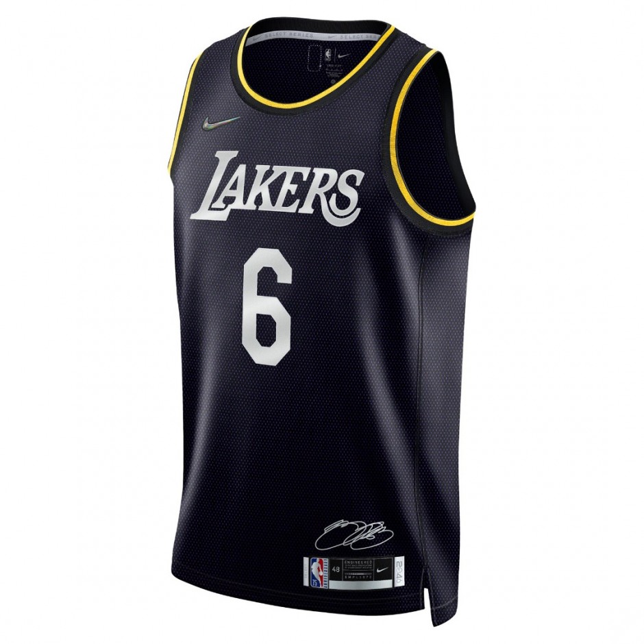 NIKE LEBRON JAMES LAKERS DH8060-010 Black