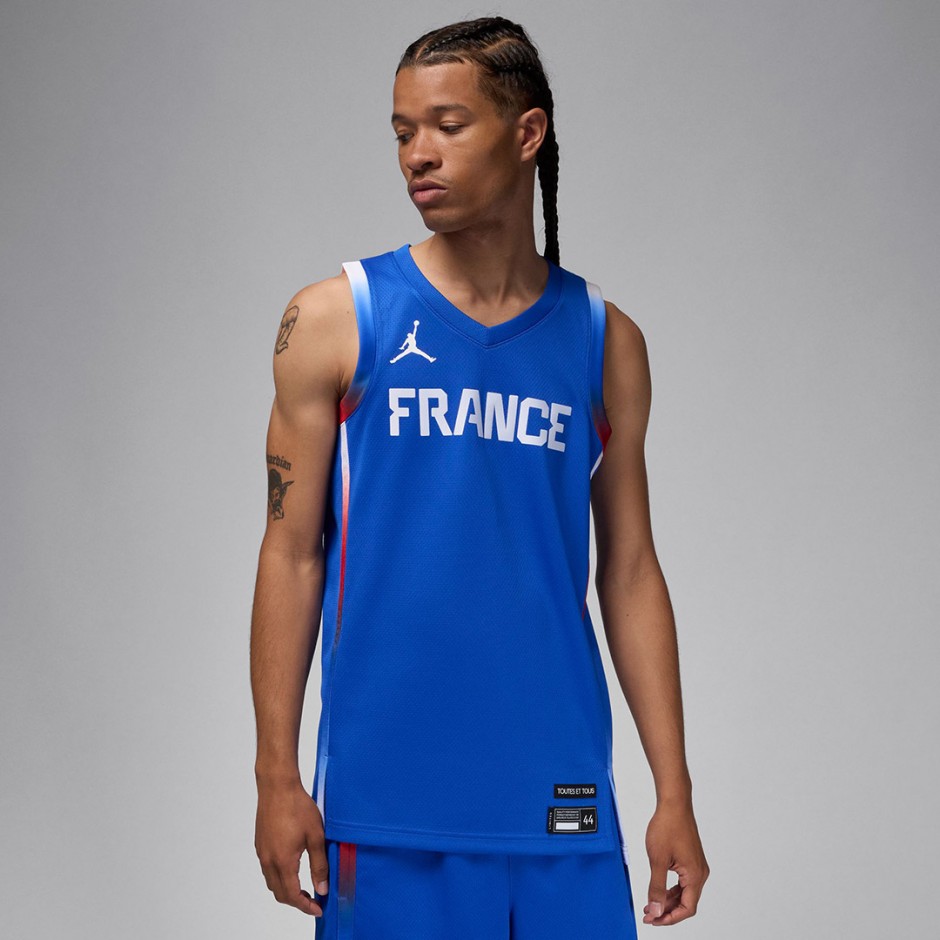 JORDAN FRA M LMTD JSY RD BLK OLY24 FQ0375-405 Royal Blue