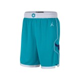 Ανδρική Βερμούδα NBA Τιρκουάζ - Jordan Hornets Swingman Icon Edition Εικόνα 