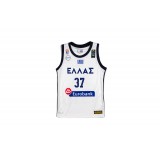 GSA GAME SHIRT OFFICIAL UNIFORM-37 KOSTAS ANTETOKOUNMPO 17-91065-WHITE Λευκό Εικόνα 