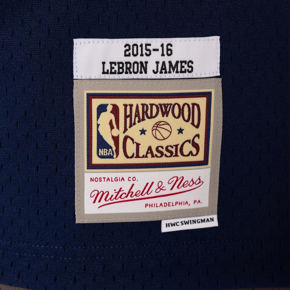 MITCHELL & NESS NBA BLUE ALTERNATE JERSEY CAVALIERS 2015 LEBRON JAMES JY8628-CCAASBL-ASTROS BLUE Blue
