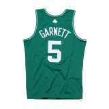Ανδρική Εμφάνιση NBA Πράσινη - Mitchell & Ness Kevin Garnett Boston Celtics 2007-08 Green Swingman Player Jersey Εικόνα 0