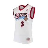 MITCHELL & NESS PHILADELPHIA 76ERS-ALLEN IVERSON SMJYGS18200-P76WHIT00AIV-WHITE White Image 