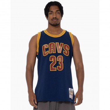 MITCHELL & NESS NBA BLUE ALTERNATE JERSEY CAVALIERS 2015 LEBRON JAMES JY8628-CCAASBL-ASTROS BLUE Blue