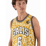 Men's Basketball Jersey Yellow - Nick Galis 'The Number 6' Image 2