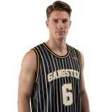 Men's Basketball Jersey Black - Nick Galis 'The Gangster' Image 1