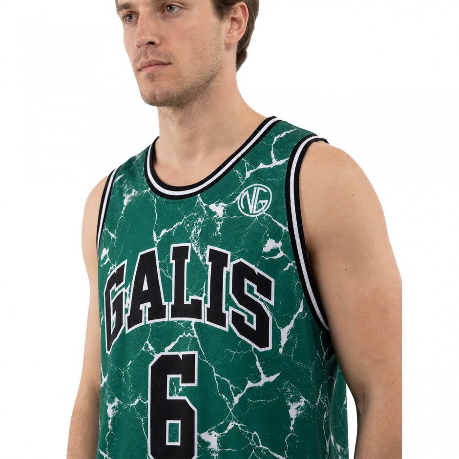 Men's Basketball Jersey Green - Nick Galis 'The G.O.A.T.'