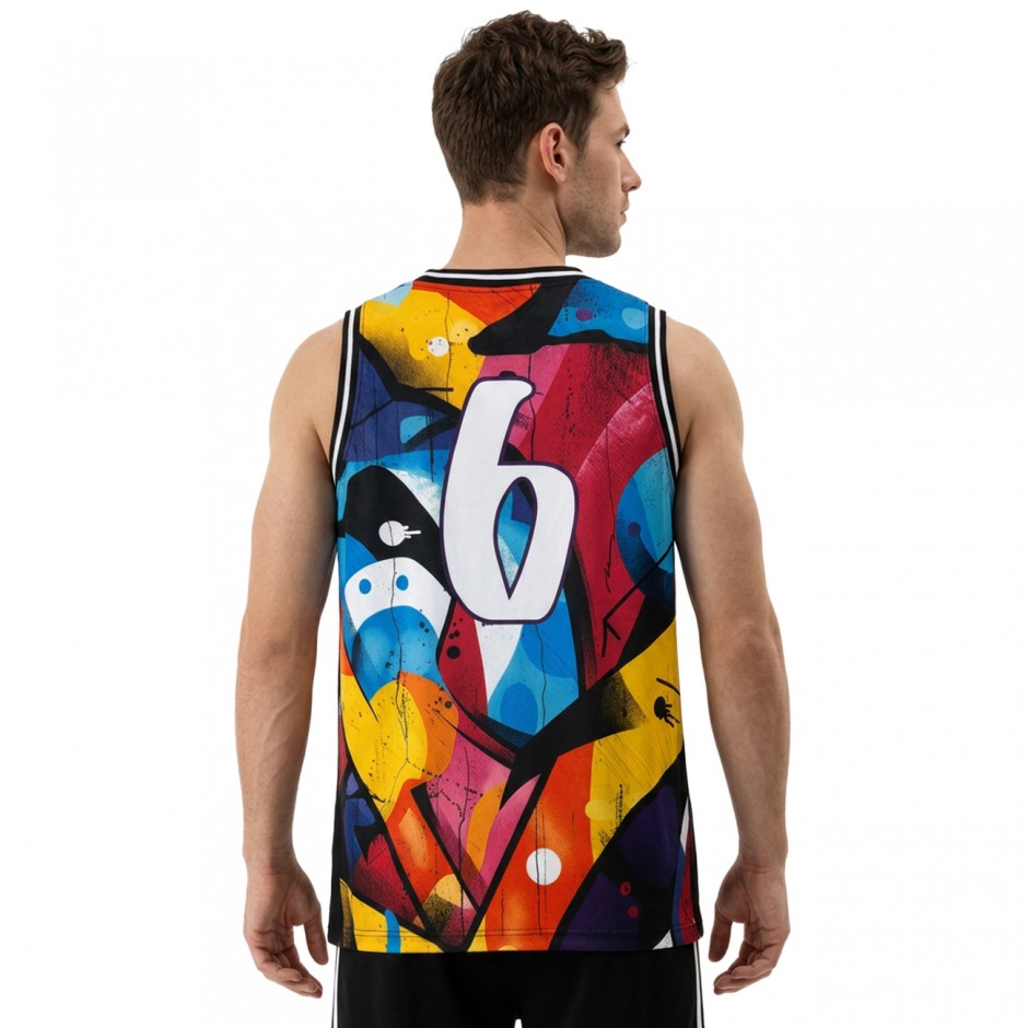 Men's Basketball Jersey Colorful - Nick Galis 'The Legend'