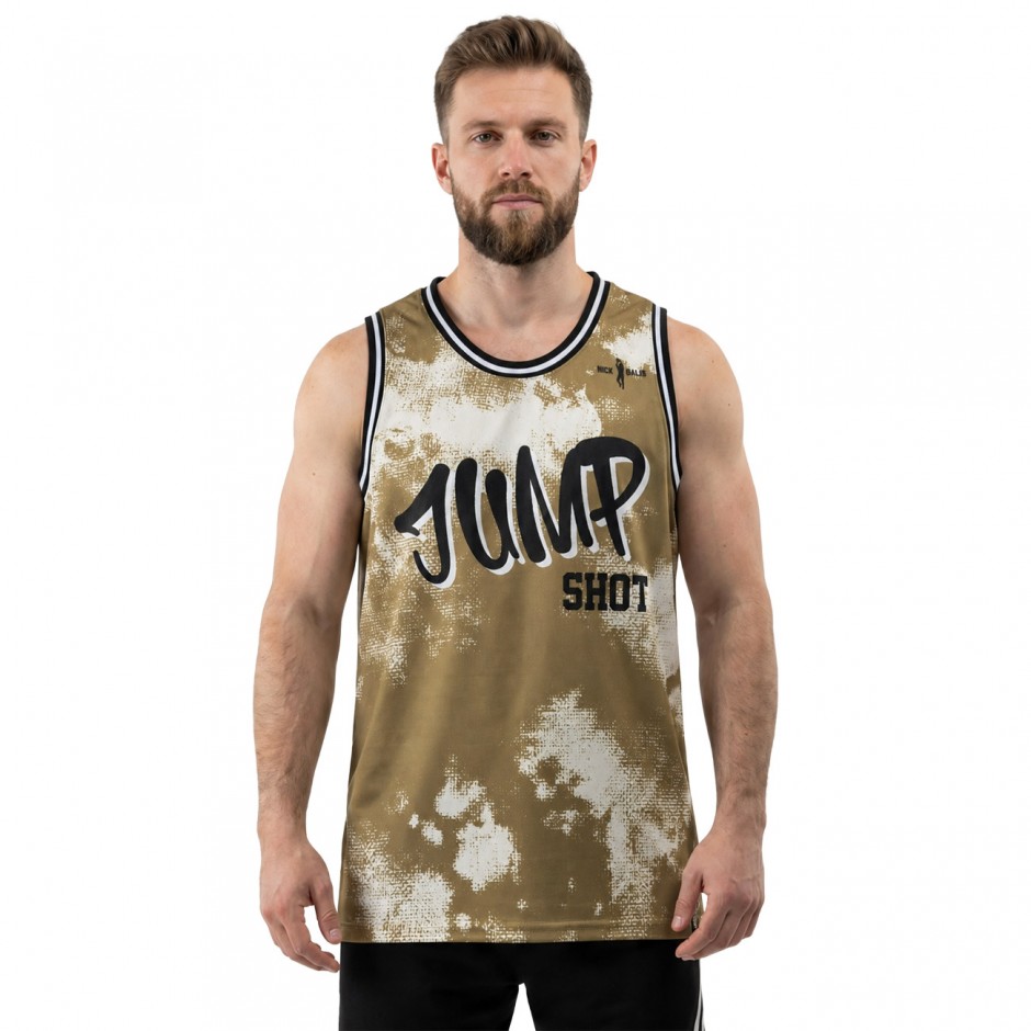 Men's Basketball Jersey Gold - Nick Galis 'The Jump Shot'