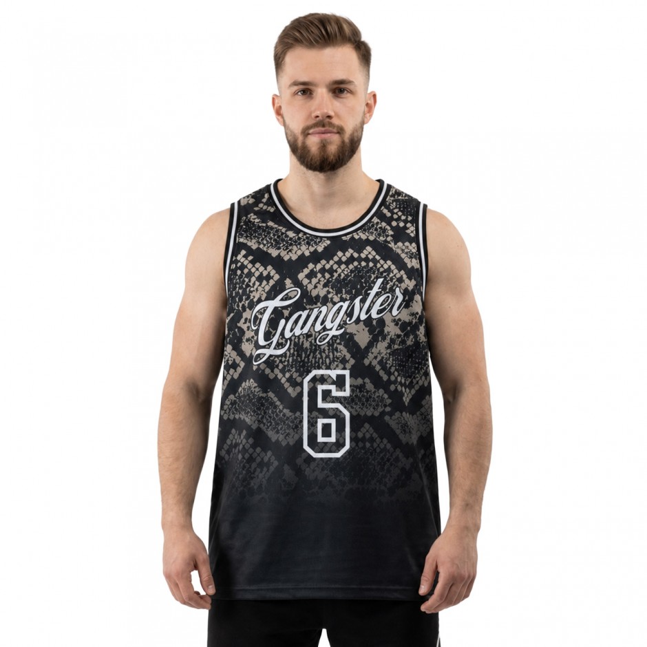 Men's Basketball Jersey Ecru - Nick Galis 'The Gangster's Legacy'
