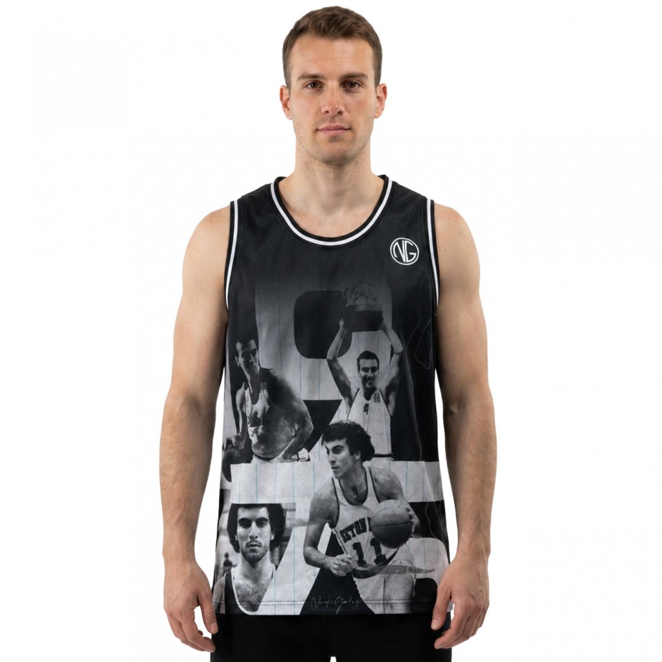 Men's Basketball Jersey Black - Nick Galis 'The Game Changer'