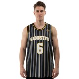 Men's Basketball Jersey Black - Nick Galis 'The Gangster' Image 