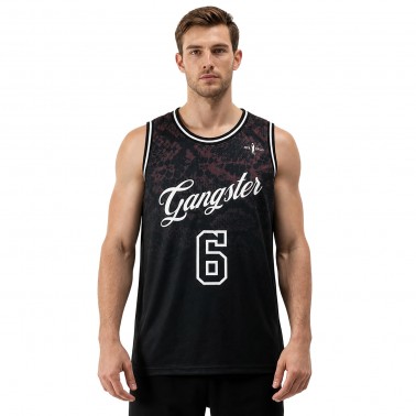 Men's Basketball Jersey Bordeaux - Nick Galis 'The Gangster's Legacy'