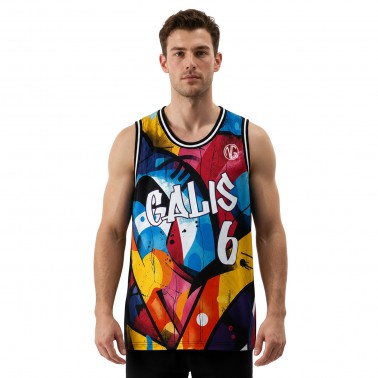 Men's Basketball Jersey Colorful - Nick Galis 'The Legend'