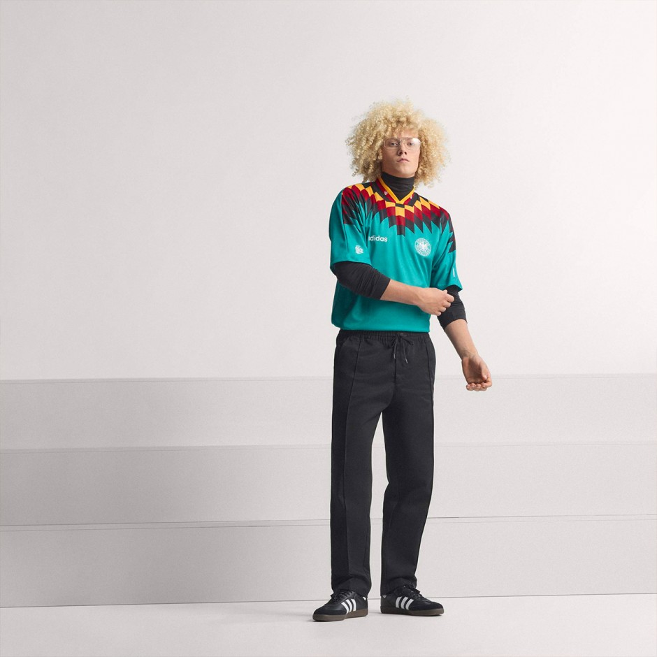 Ανδρική Εμφάνιση Ποδοσφαίρου Βεραμάν - adidas Originals Germany Away Jersey 1994