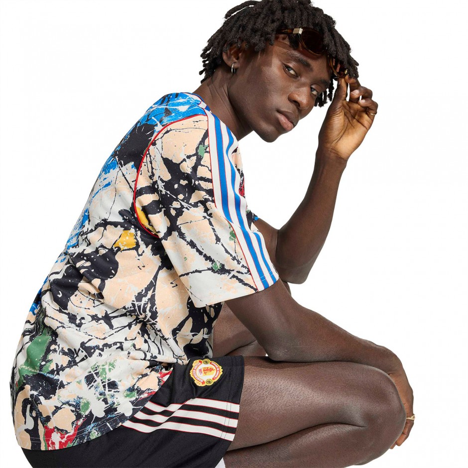 Men's Football Jersey Colorful - adidas Originals Manchester United Stone Roses