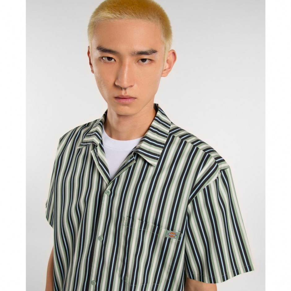 DICKIES MULTI STRIPE WORK SHIRT SS DK0A87G3K36-K36 Colorful
