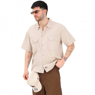 Men's Shirt Beige - Dickies 247