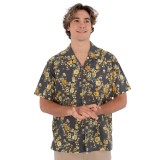Men's Shirt Black - Hurley Dogpatch Camp Image 
