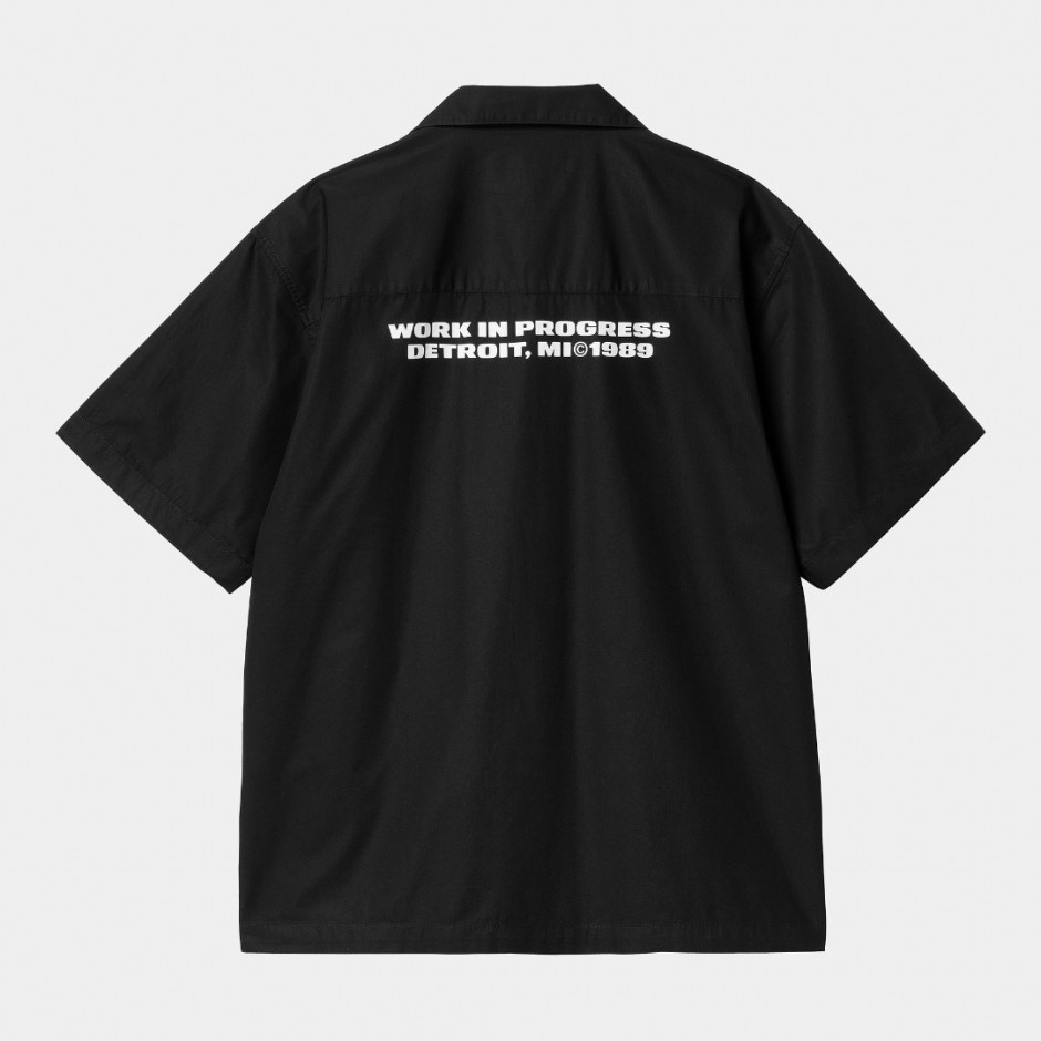 CARHARTT WIP S/S LINK SCRIPT SHIRT I033026-0D2XX Black