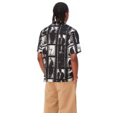 CARHARTT WIP S/S PHOTO STRIP SHIRT I033070-26WXX White-Black Image 0