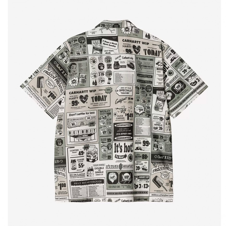 CARHARTT WIP S/S CATALOGUE SHIRT I034548-2UEXX Colorful