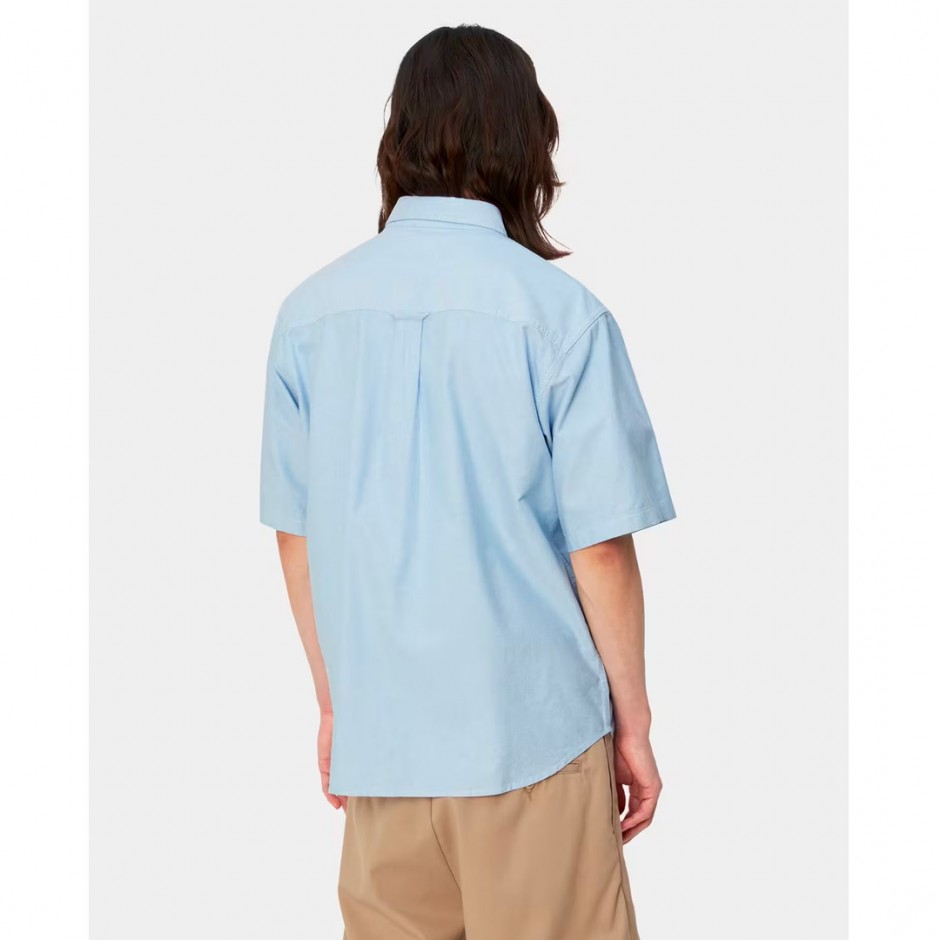 Ανδρικό Πουκάμισο Σιέλ - Carhartt WIP S/S Braxton