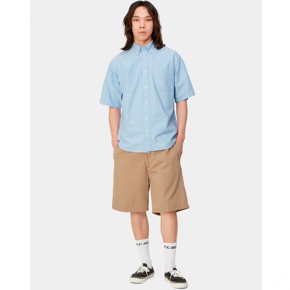 Ανδρικό Πουκάμισο Σιέλ - Carhartt WIP S/S Braxton
