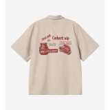 CARHARTT WIP S/S DELI SHIRT I034738-2X6XX Ecru Image 0