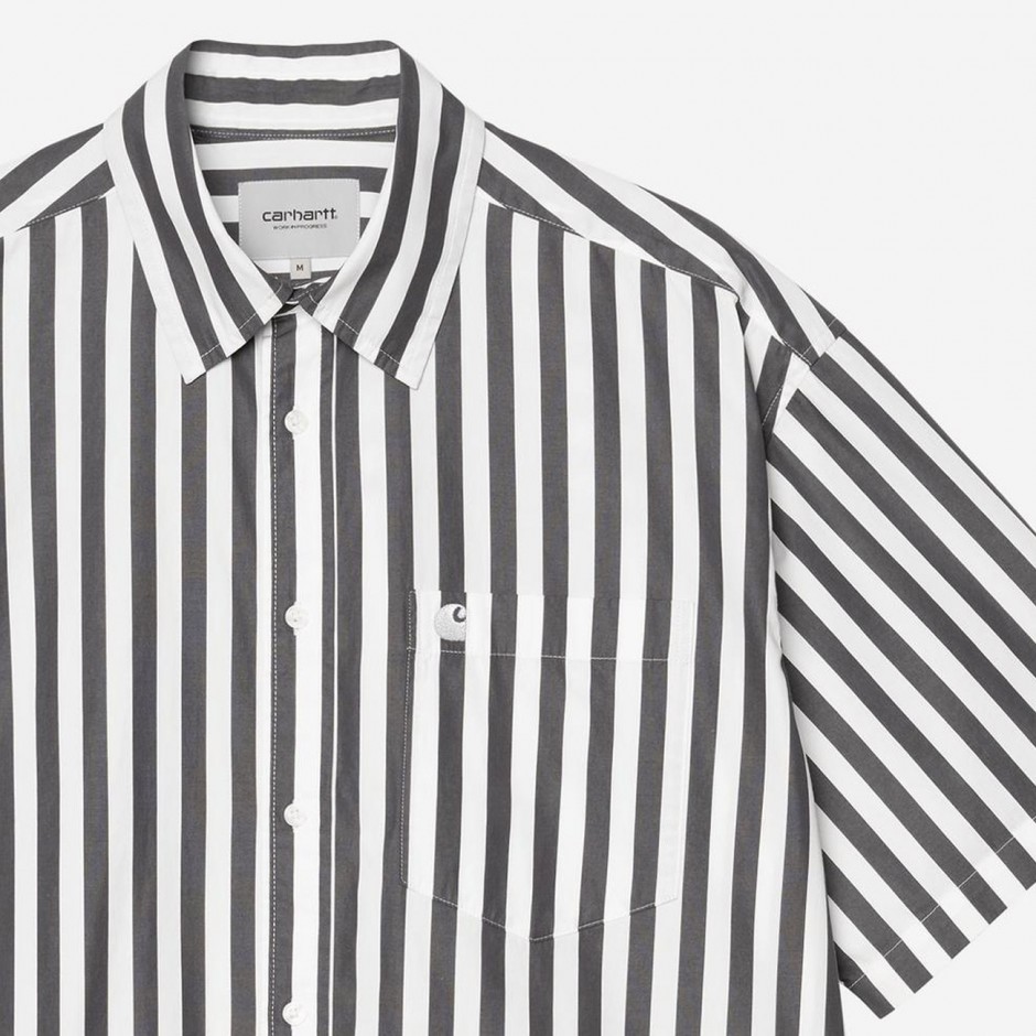 Ανδρικό Πουκάμισο Γκρι - Carhartt WIP S/S Royce