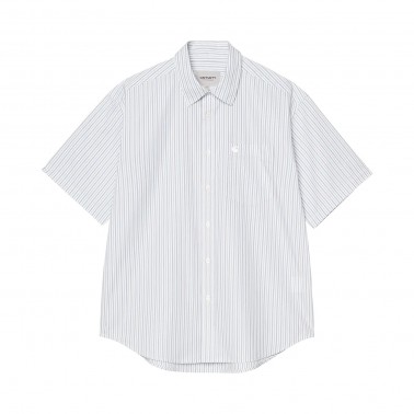 Men's T-Shirt White - Carhartt WIP S/S Keene